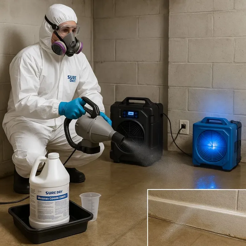 Sanitization and Odor Removal process in Duncannon, PA