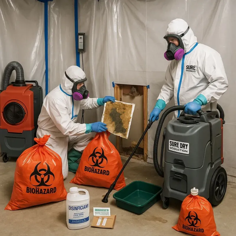 Contaminated Water Handling Protocols process in Duncannon, PA